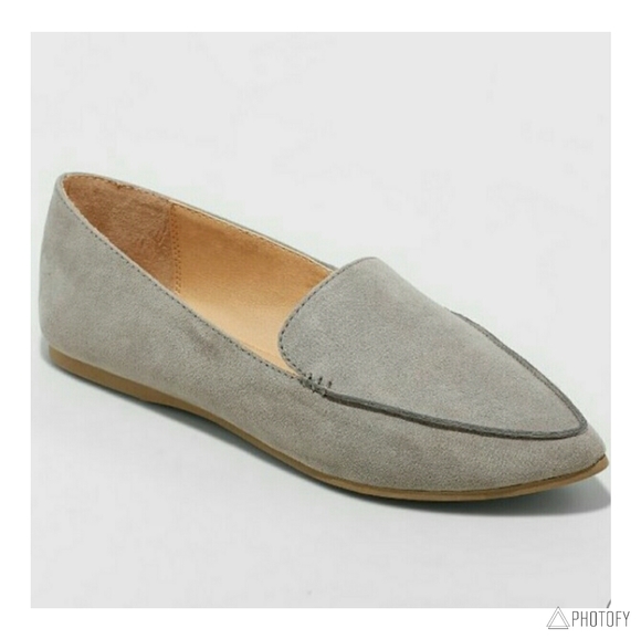 ●SOLD● NWT Women's A New Day Micah Slip On Loafer Shoes with Memory Foam - Grey - Picture 1 of 6
